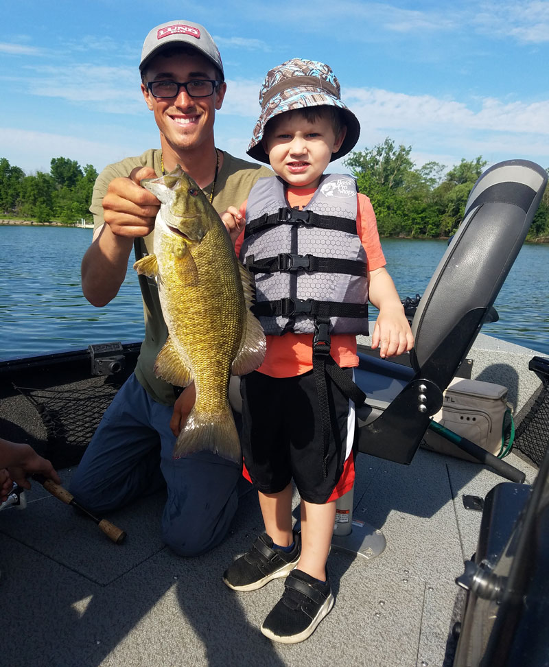 Carson Barnhardt smallmouth bass