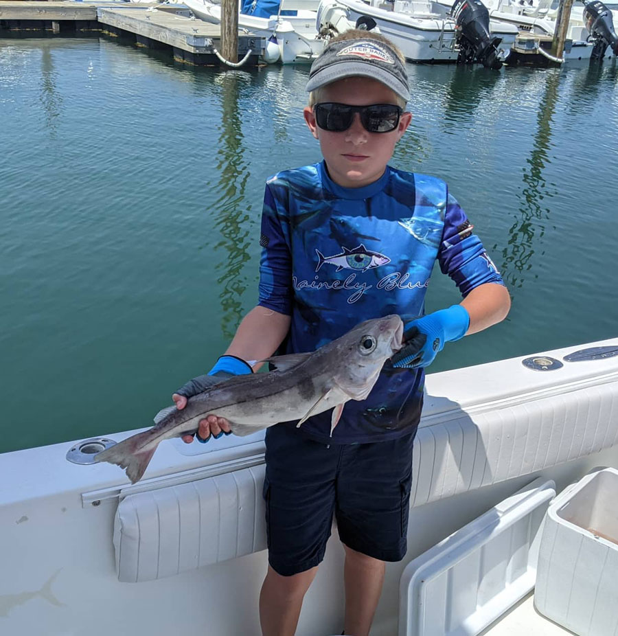 Mainely Blue Charters haddock