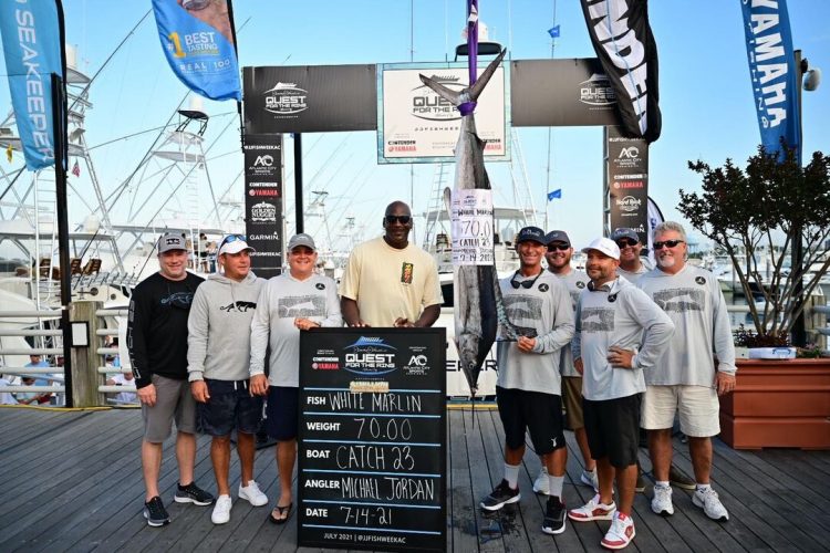 Michael Jordan White Marlin