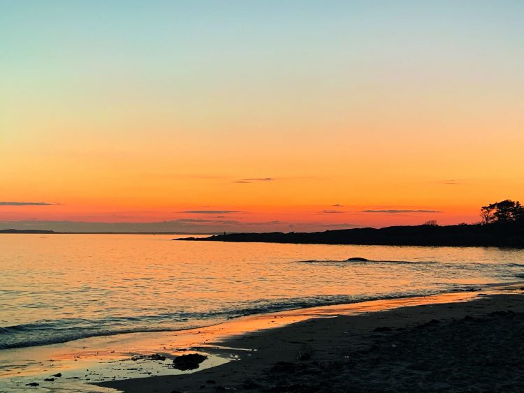 Hermit Island Maine Striper Fly Fishing