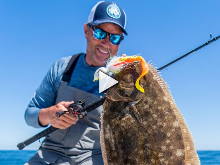 Giant Fluke (Flounder) on Low-Profile Baitcasting Reels