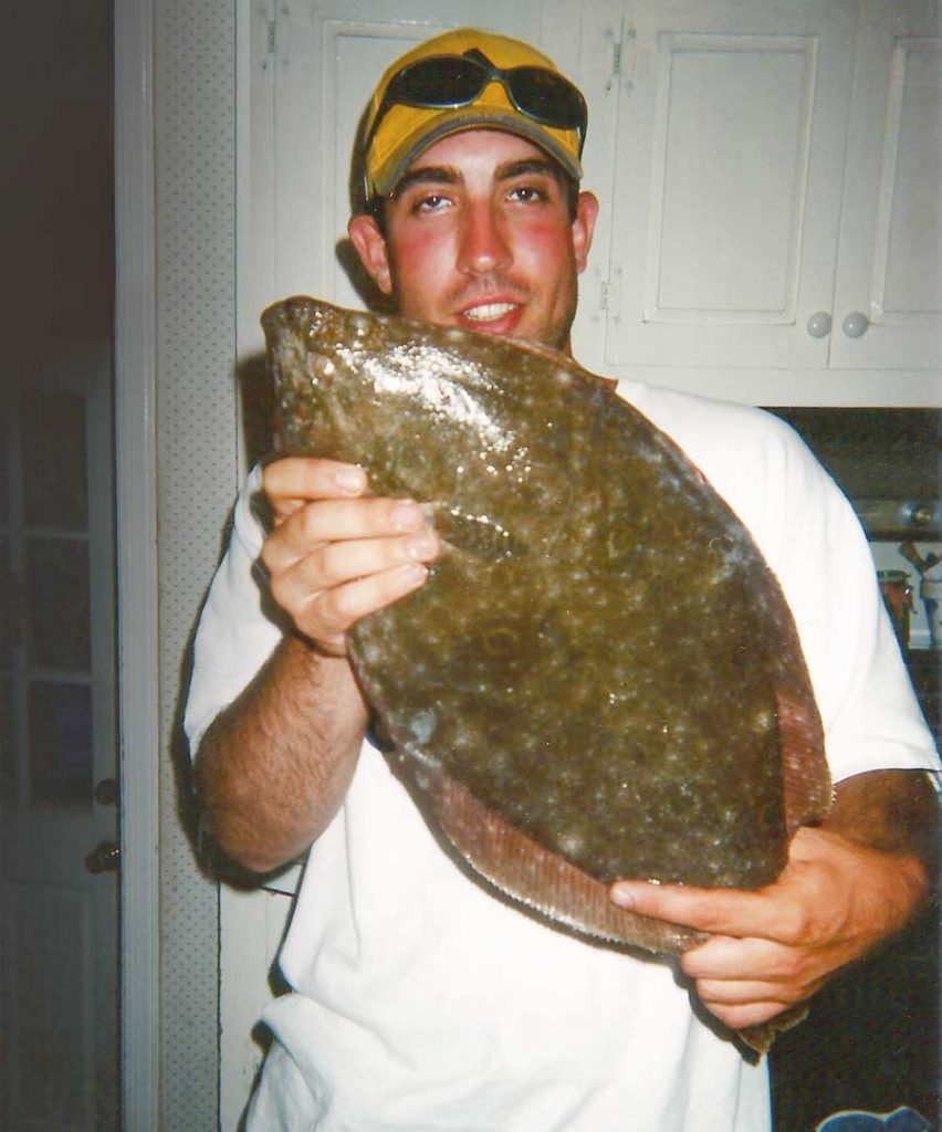 The fly rod record for fluke