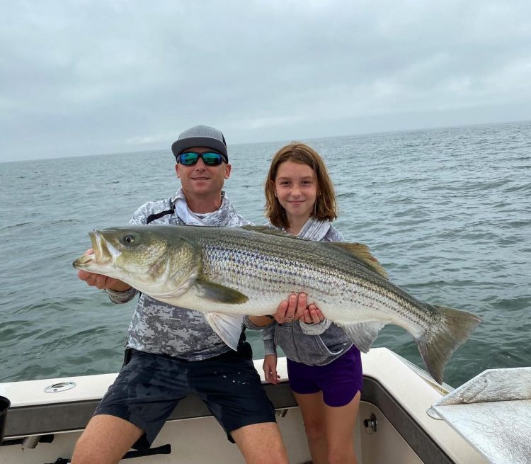 Striped Bass Reel Cast Charters