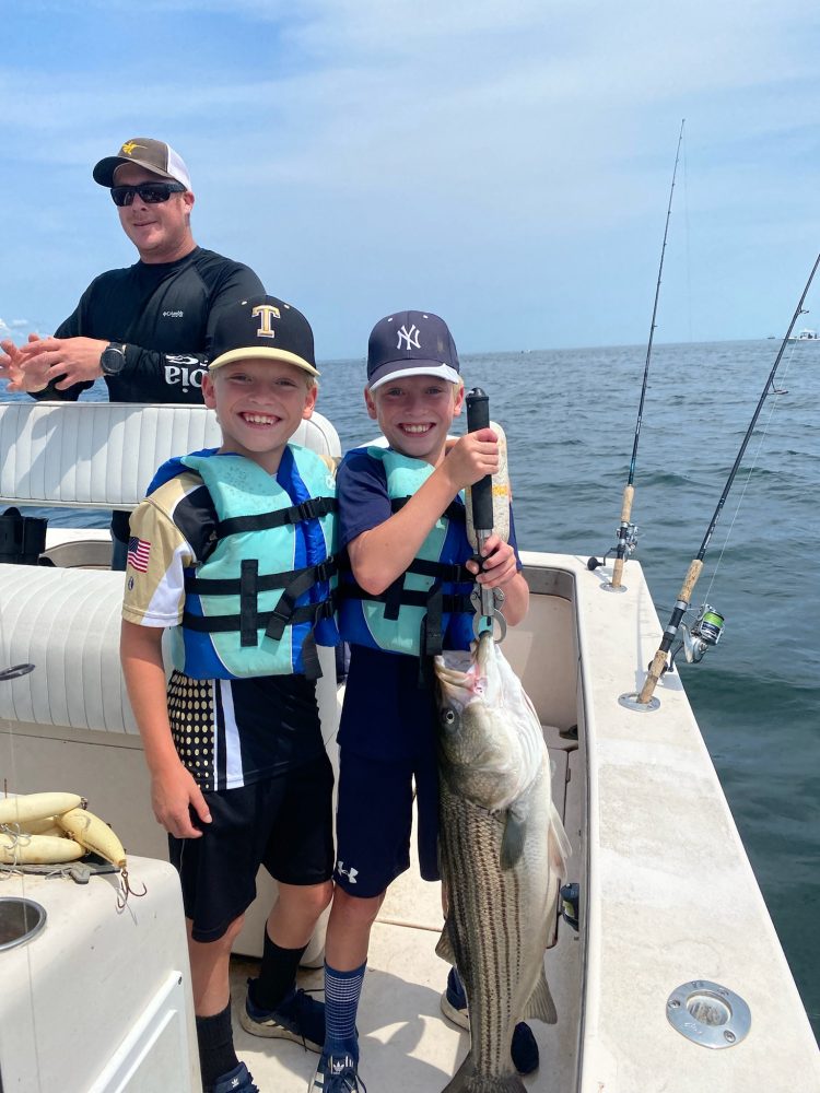 Reel Cast Charters Striped Bass