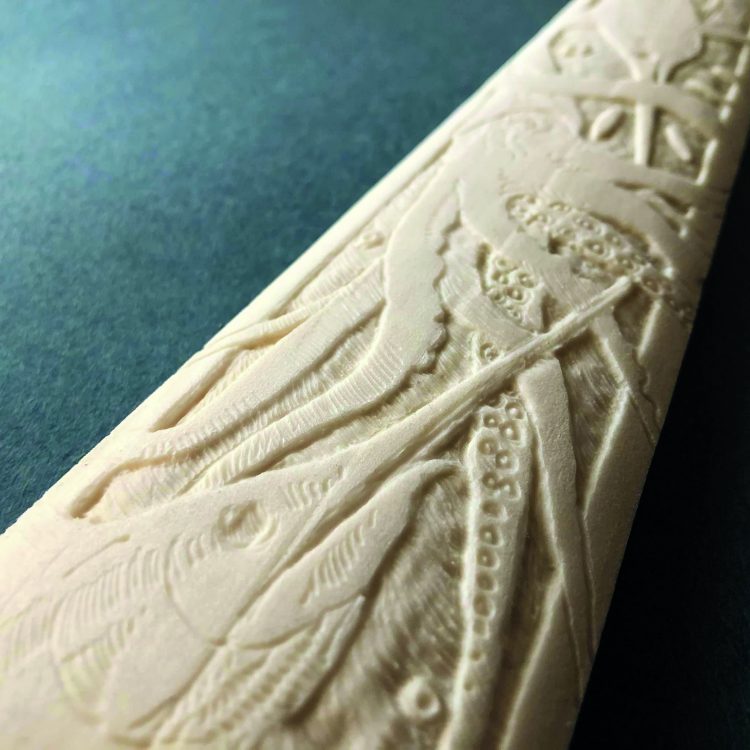 Engraved Swordfish Bill