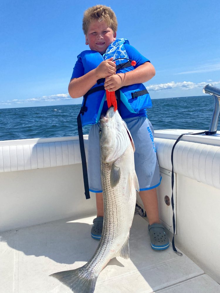Captain Chris Elser Striped Bass
