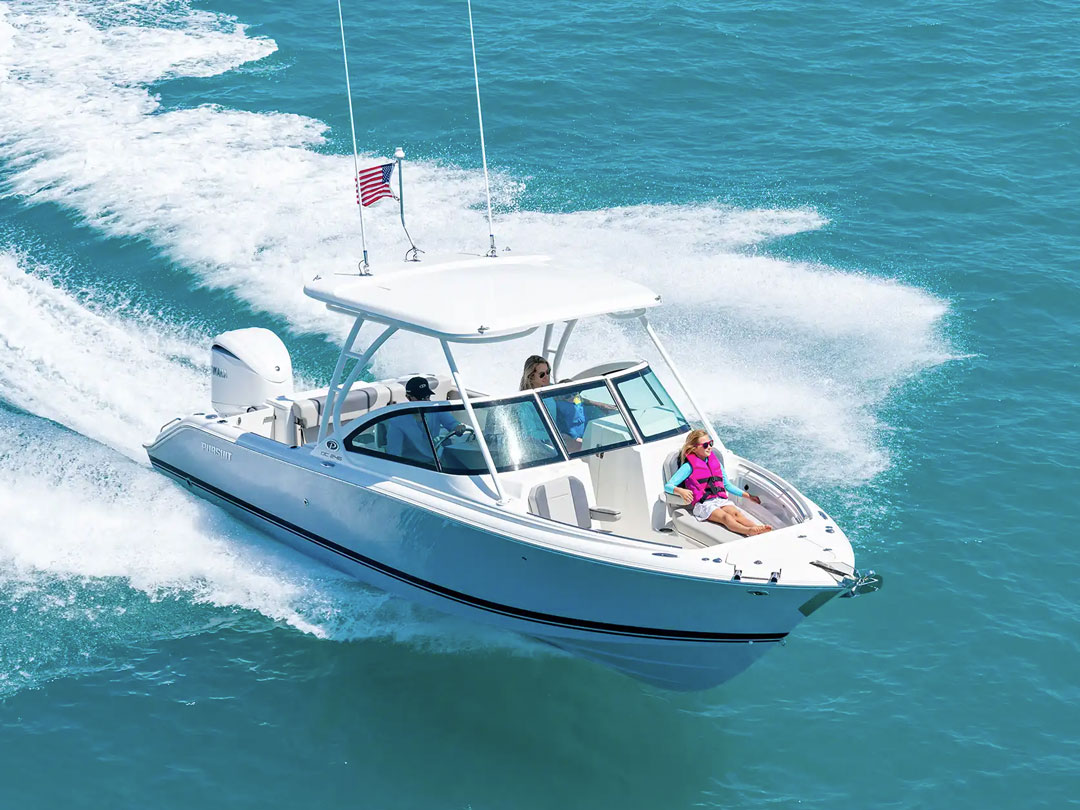 Pursuit DC 246 bow seating