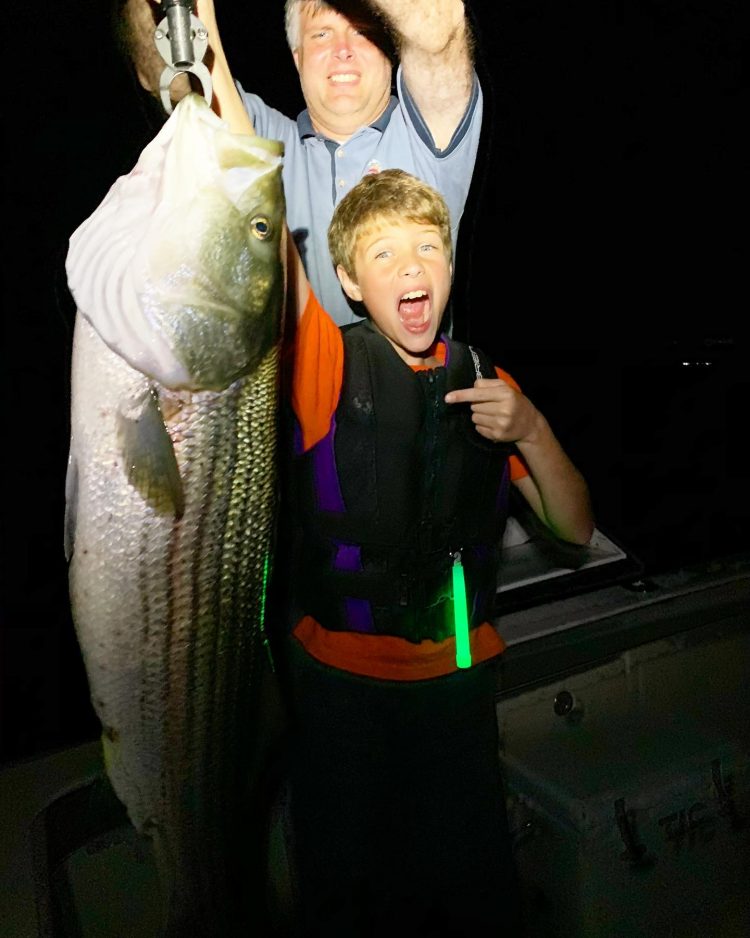 Reel Cast Charters Striper