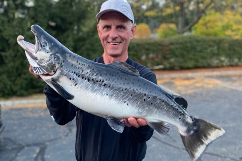 NJ State Record Salmon