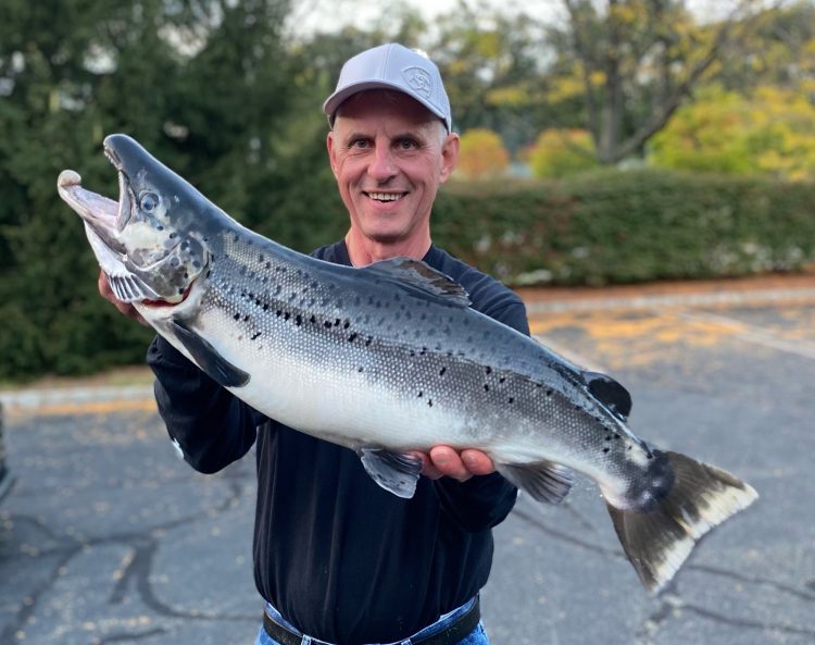 NJ State Record Salmon