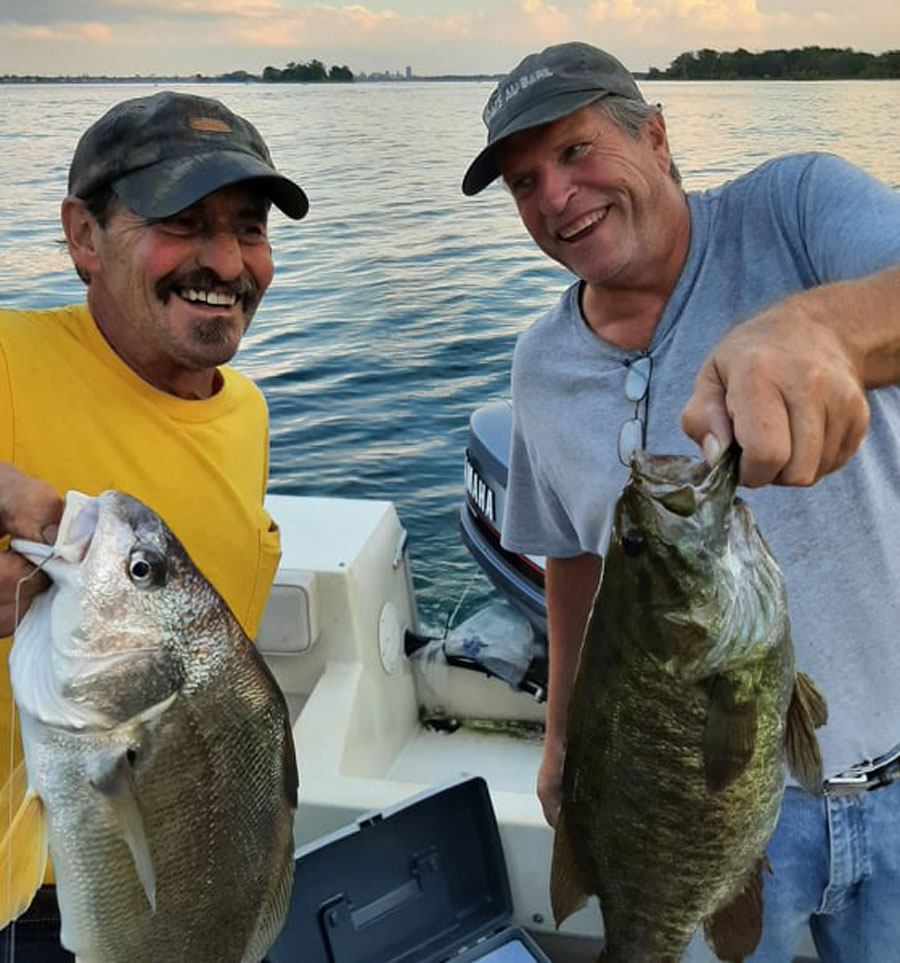 Jim Williams and Bob Hood