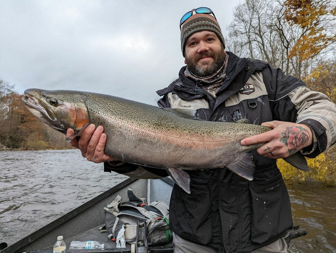 Mark Epding steelhead