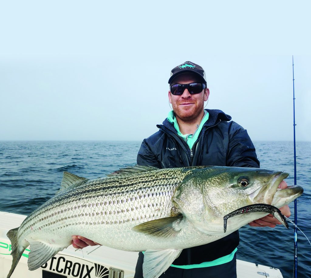 New Jersey fall run striper - Capt. Jim Freda