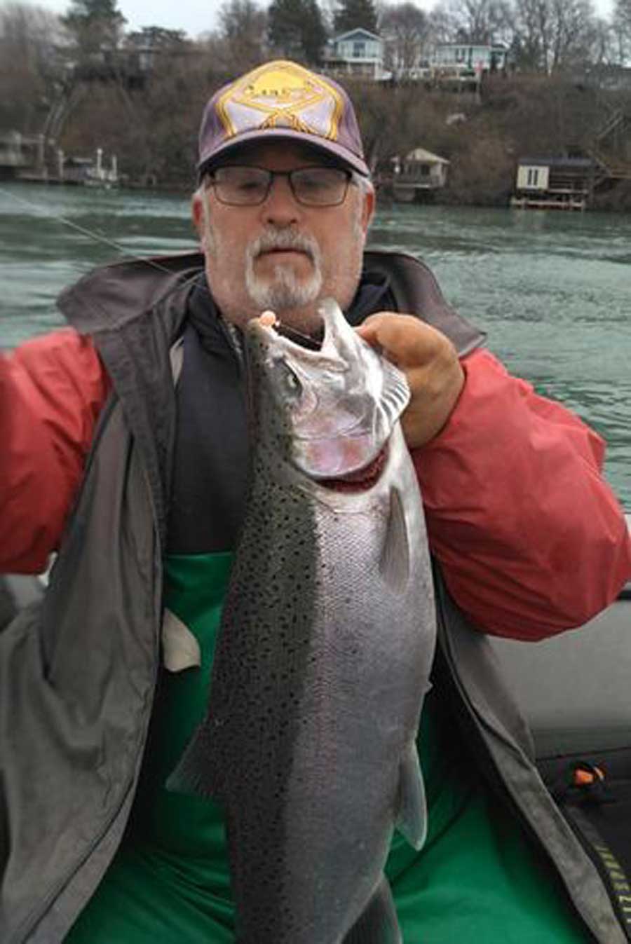 Capt. John DeLorenzo steelhead