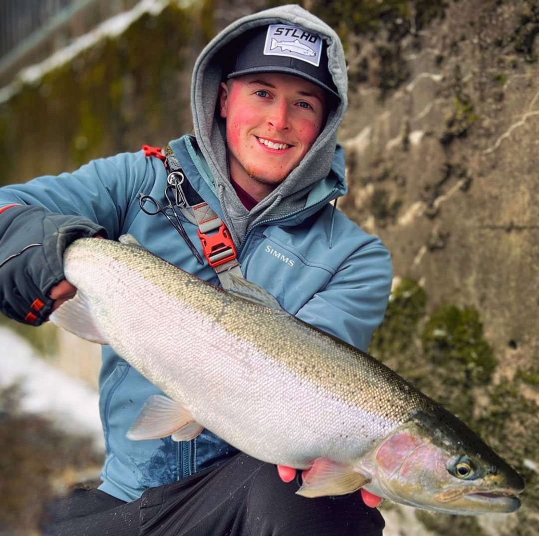 Nick Searor steelhead