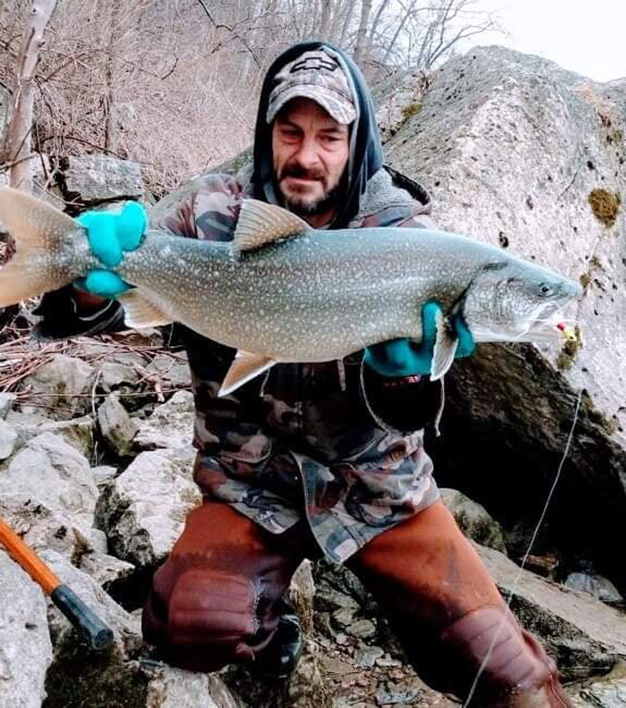 Mike Ziehm lake trout