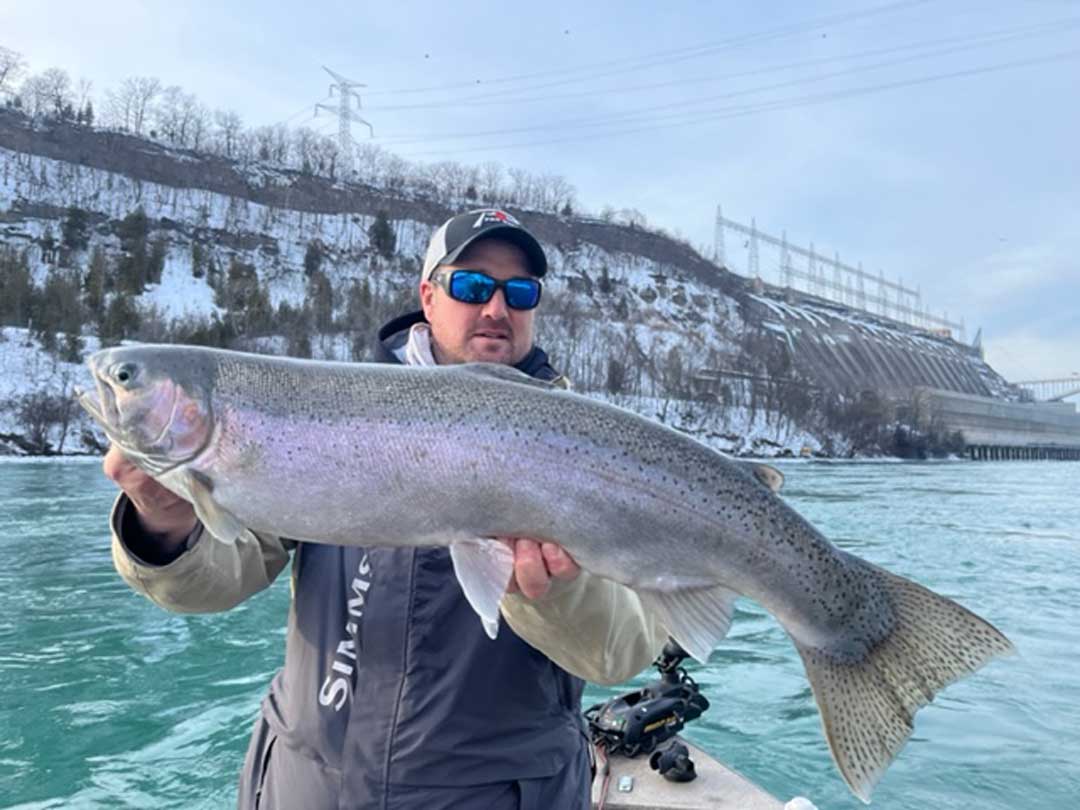 Capt. Andy Bliss steelhead