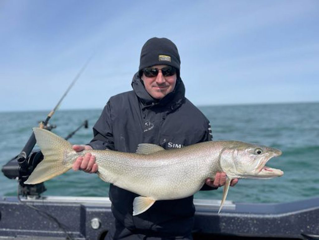 Matt Jarosz lake trout