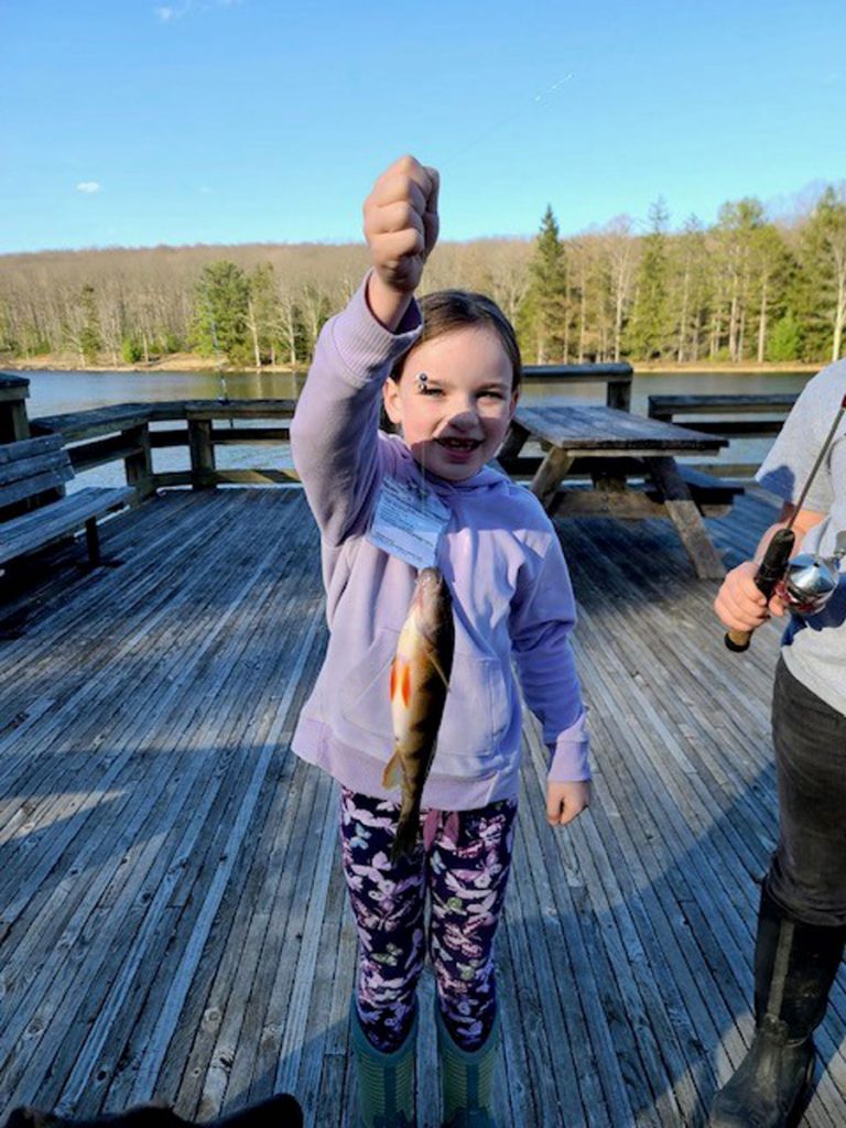 Marleigh Kester yellow perch