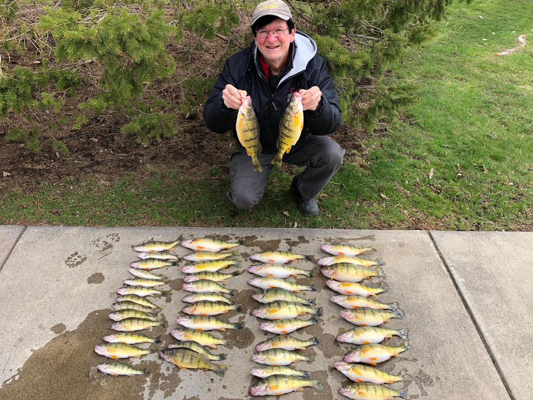 Steve Brzuszkiewicz yellow perch