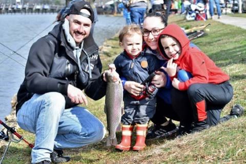 Recap: 2022 Trout Contest for Kids hosted by Shark River Surf Anglers