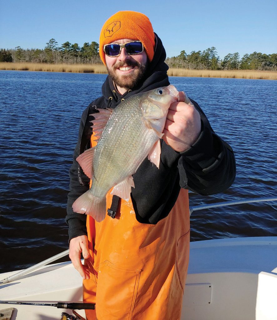Doug Keeping white perch
