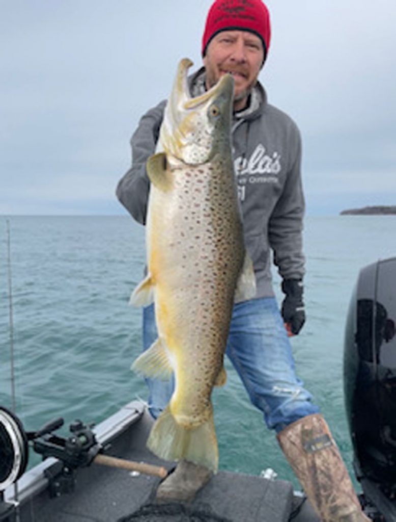 Joe Najuch brown trout