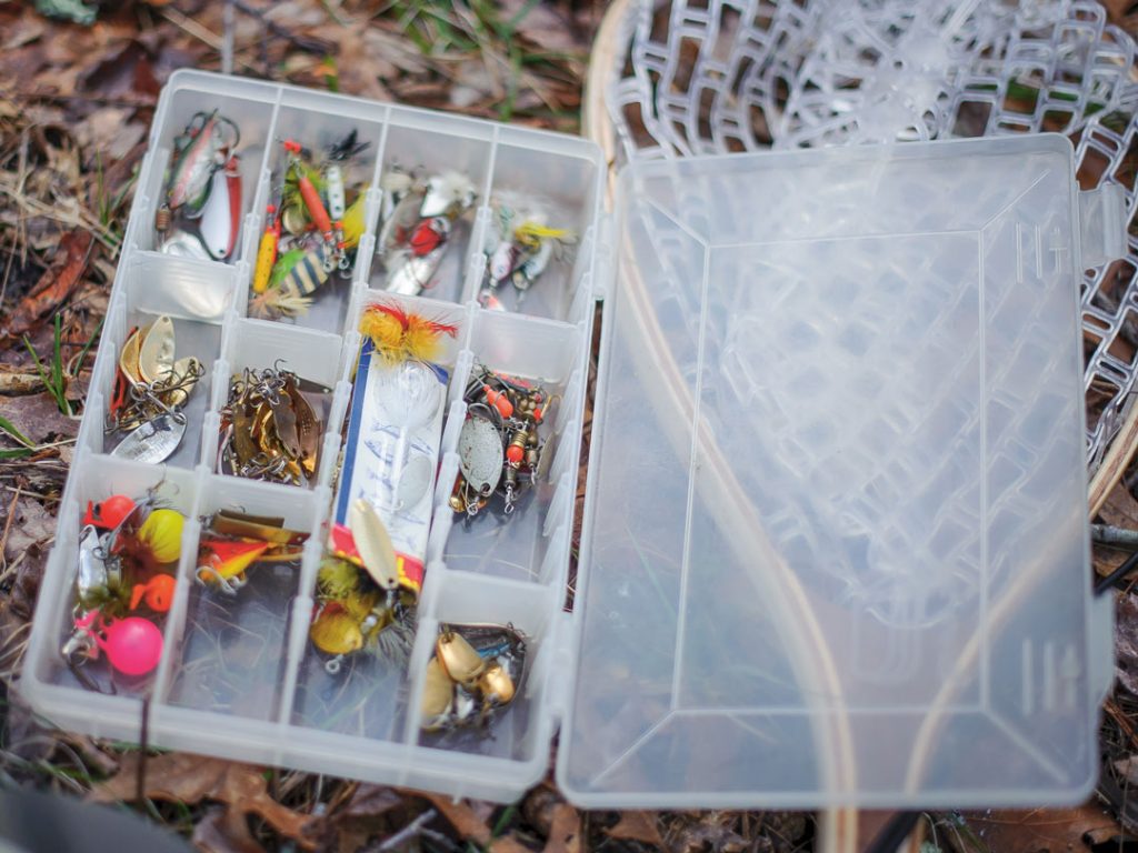 trout lure box