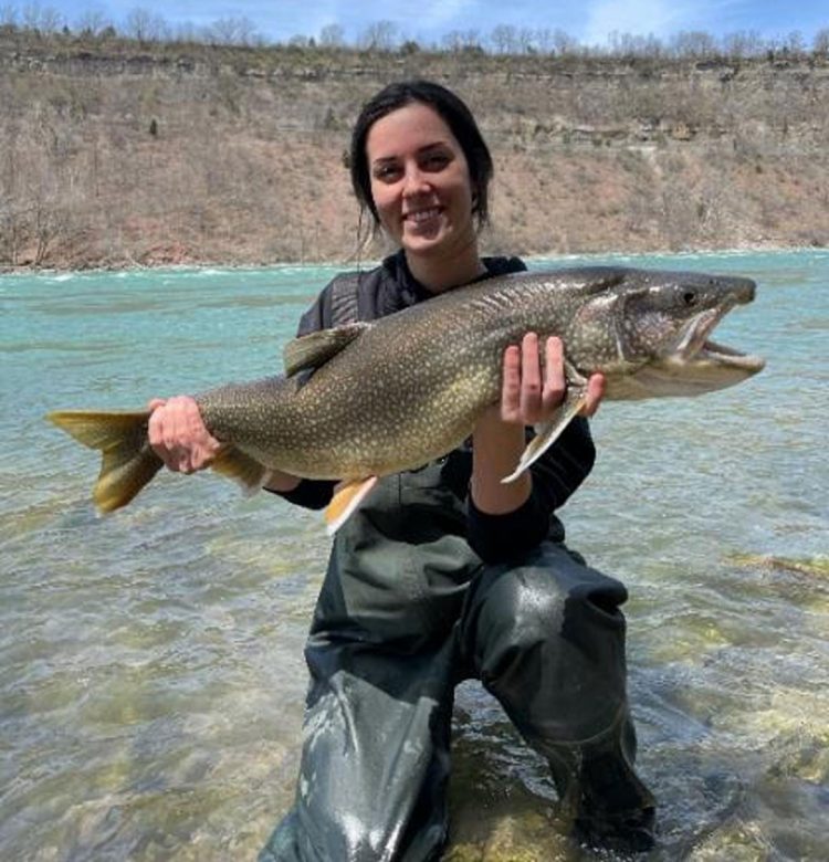 Sara Syracuse lake trout