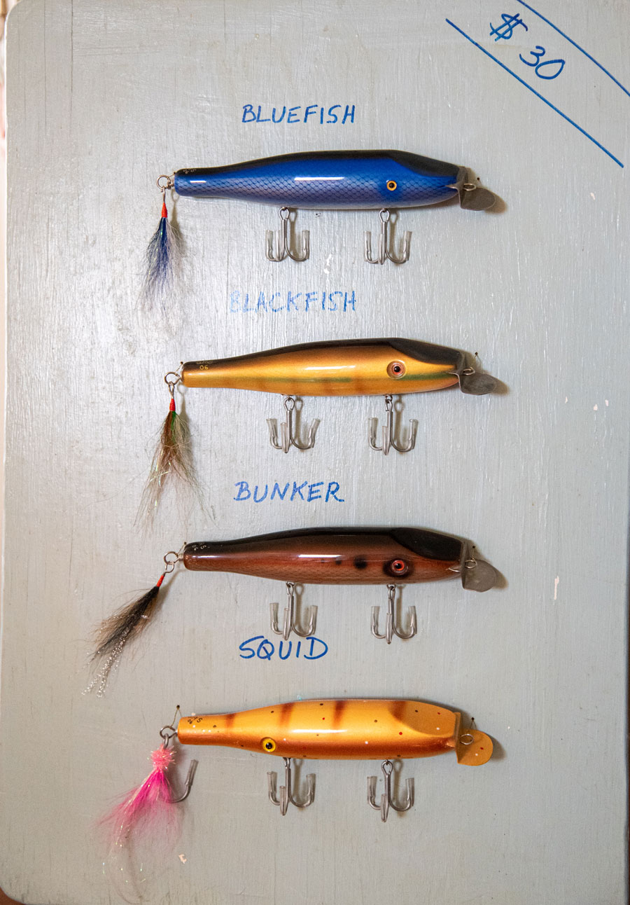 four lure colors