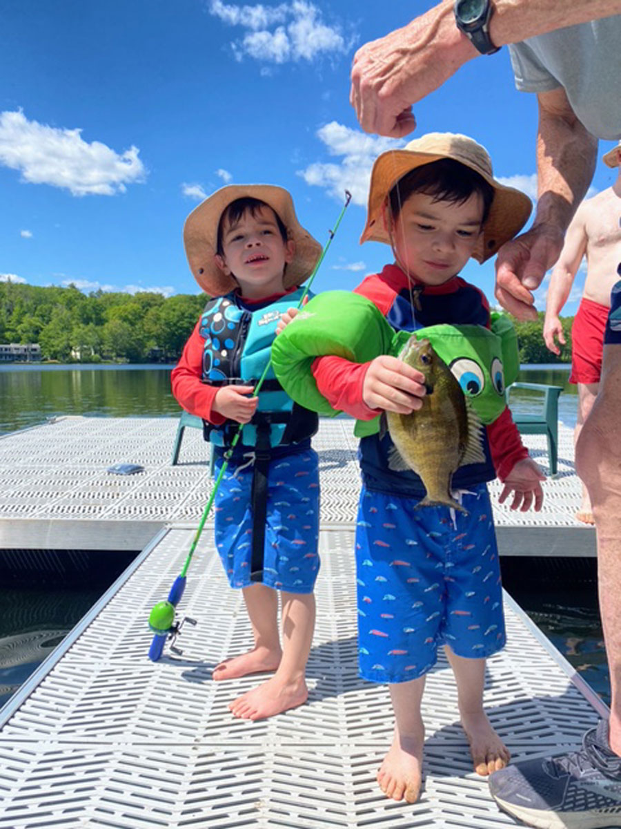 Langton lads sunfish