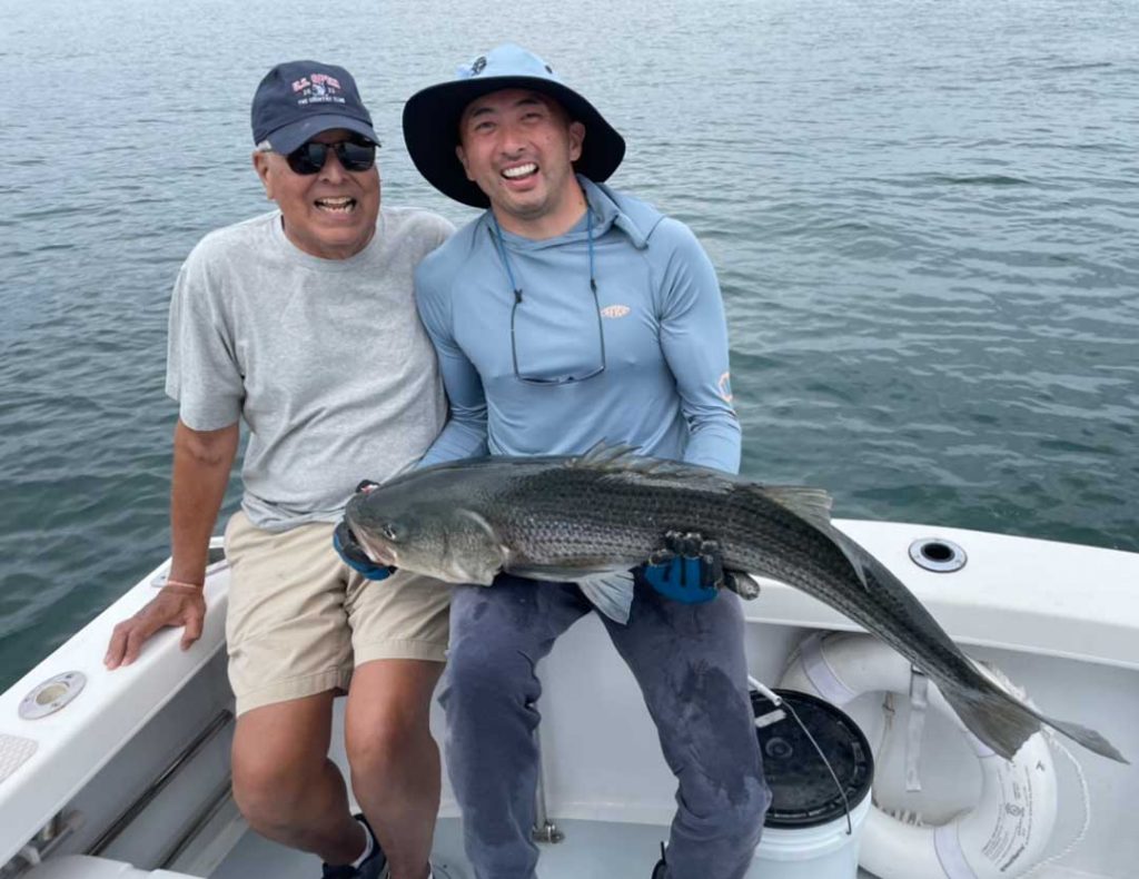 Peter Neal and his dad Fred