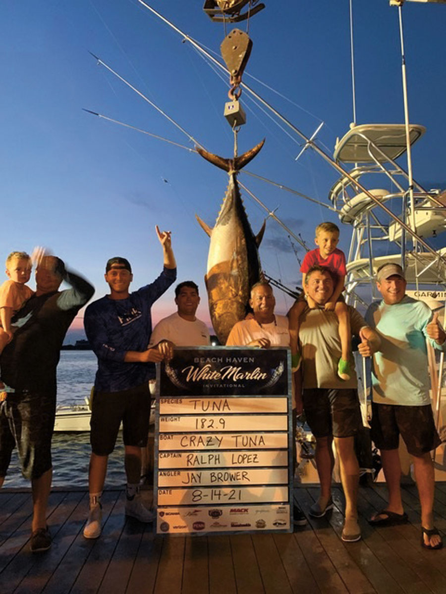 White Marlin Invitational weigh in