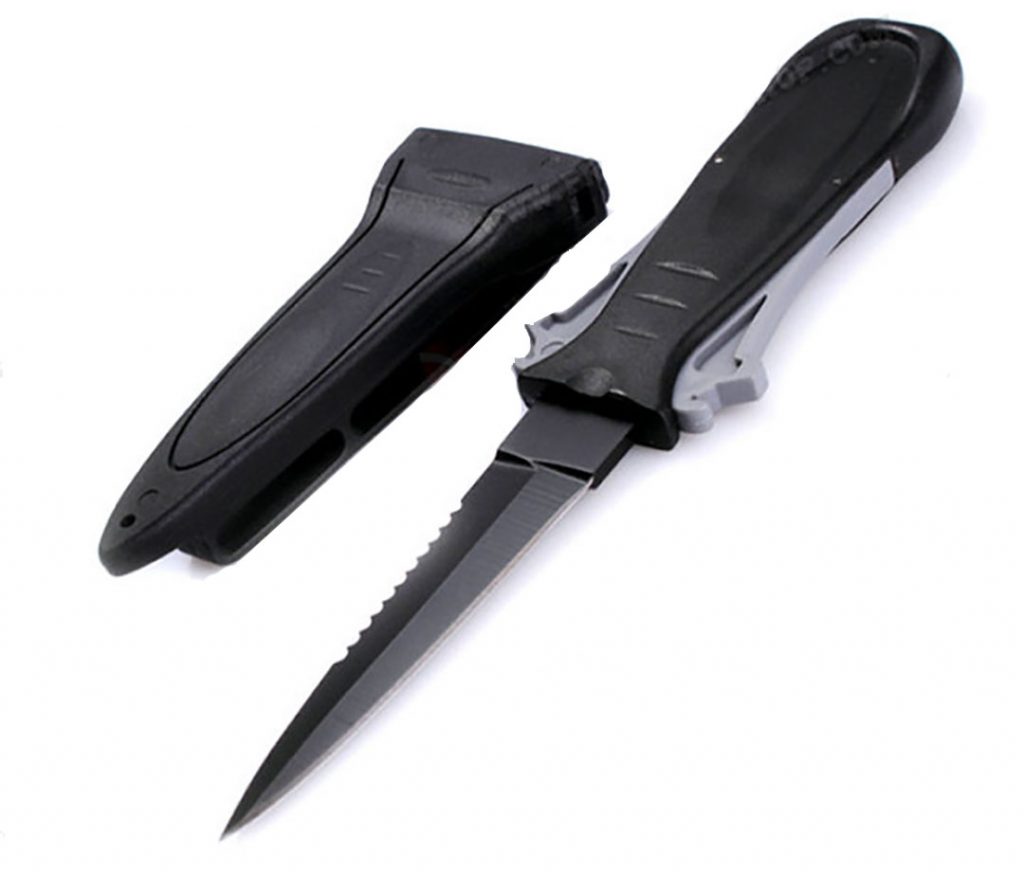 DiveDPR 304 stainless coated dive knife