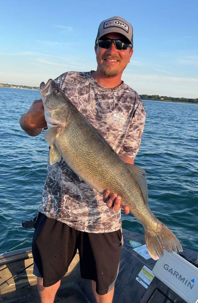 Capt. Wally Blake walleye