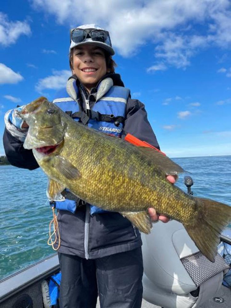 Mikey Cardamone smallmouth bass