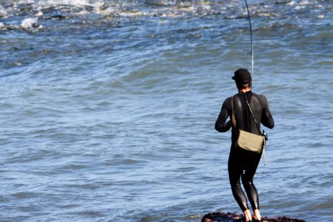 Montauk wetsuit fisherman