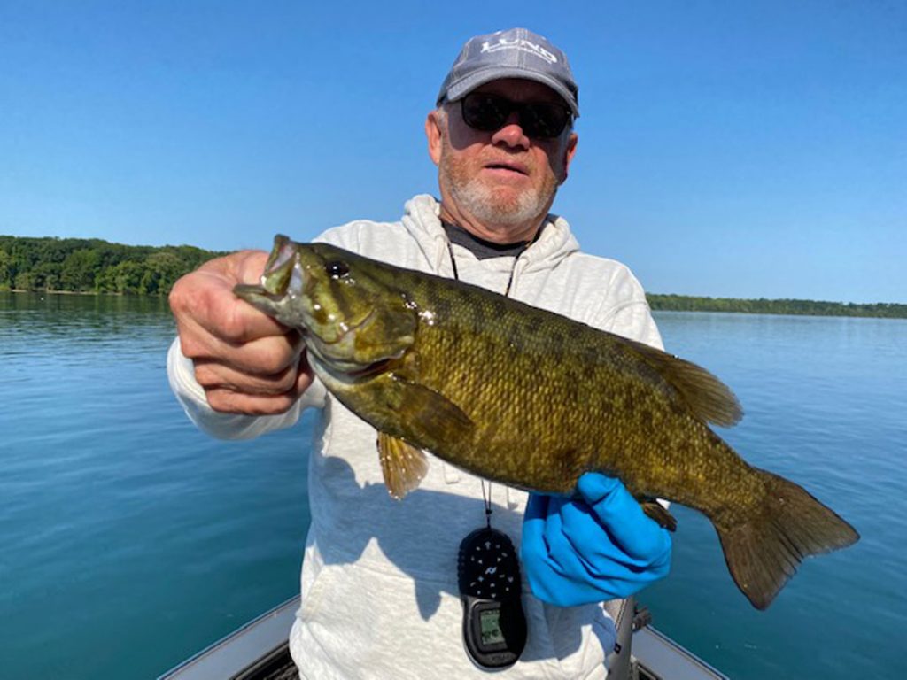Capt. Ned Librock smallmouth bass