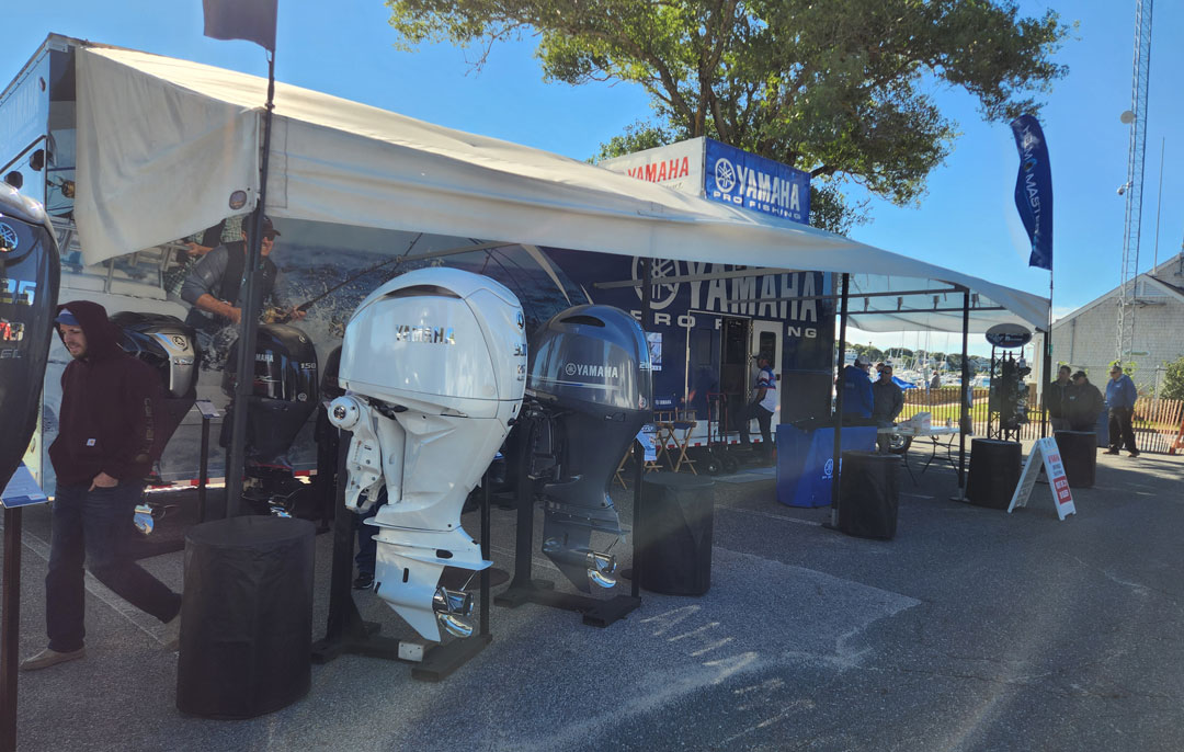 Yamaha booth