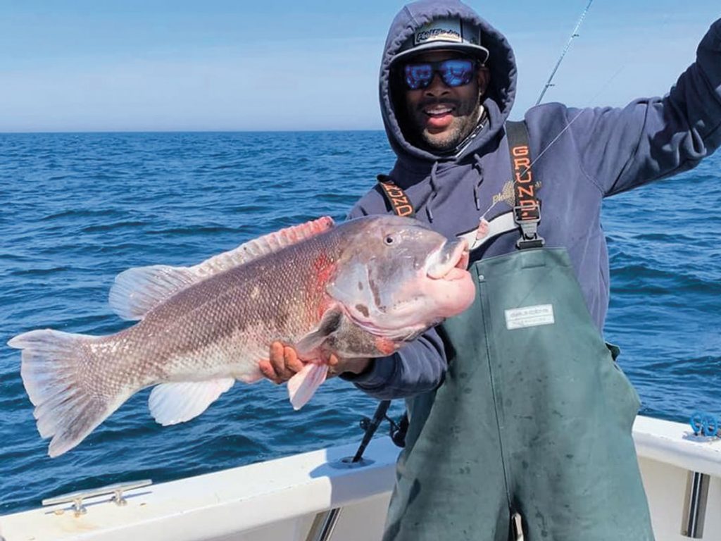 15-pound-plus &ldquo;white chin&rdquo; tautog - how to catch big tautog