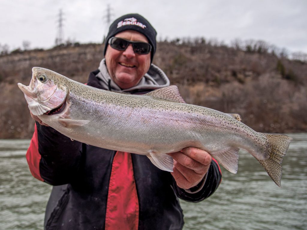 Captain Frank Campbell steelhead