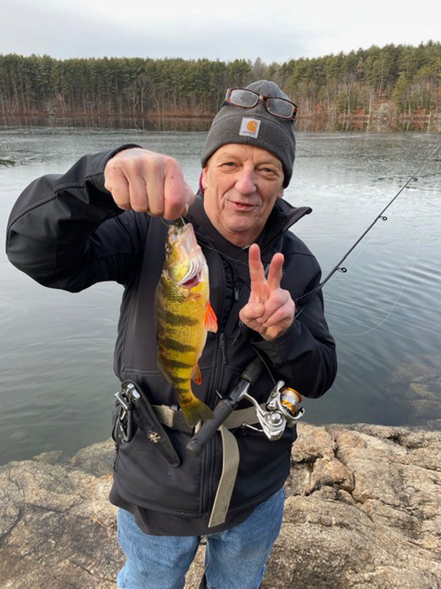 Billy Eicher yellow perch