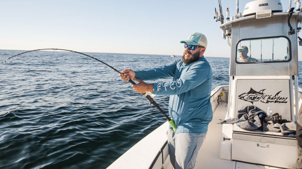 DeiCicchi tells Petrarca where the tuna&rsquo;s headed.