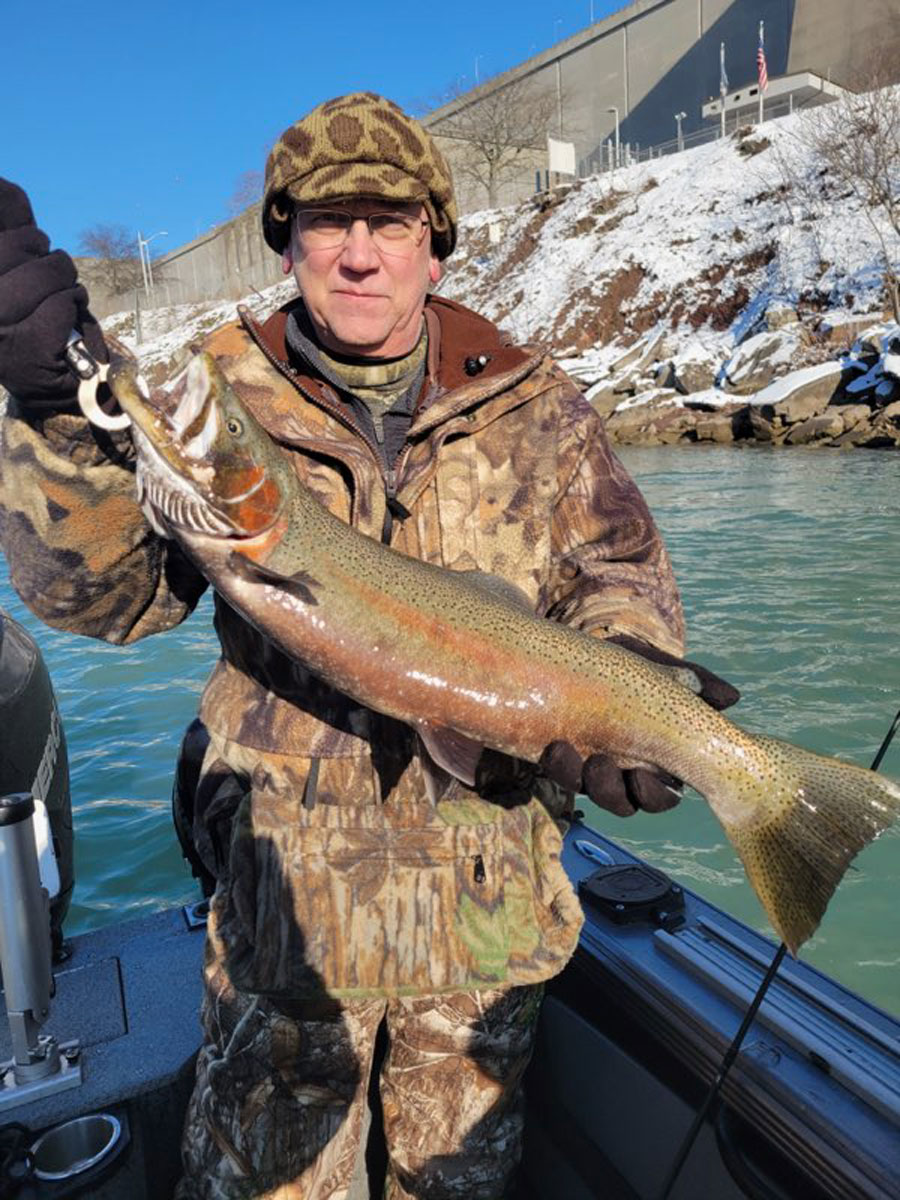 Joe from Johnstown, PA with steelhead