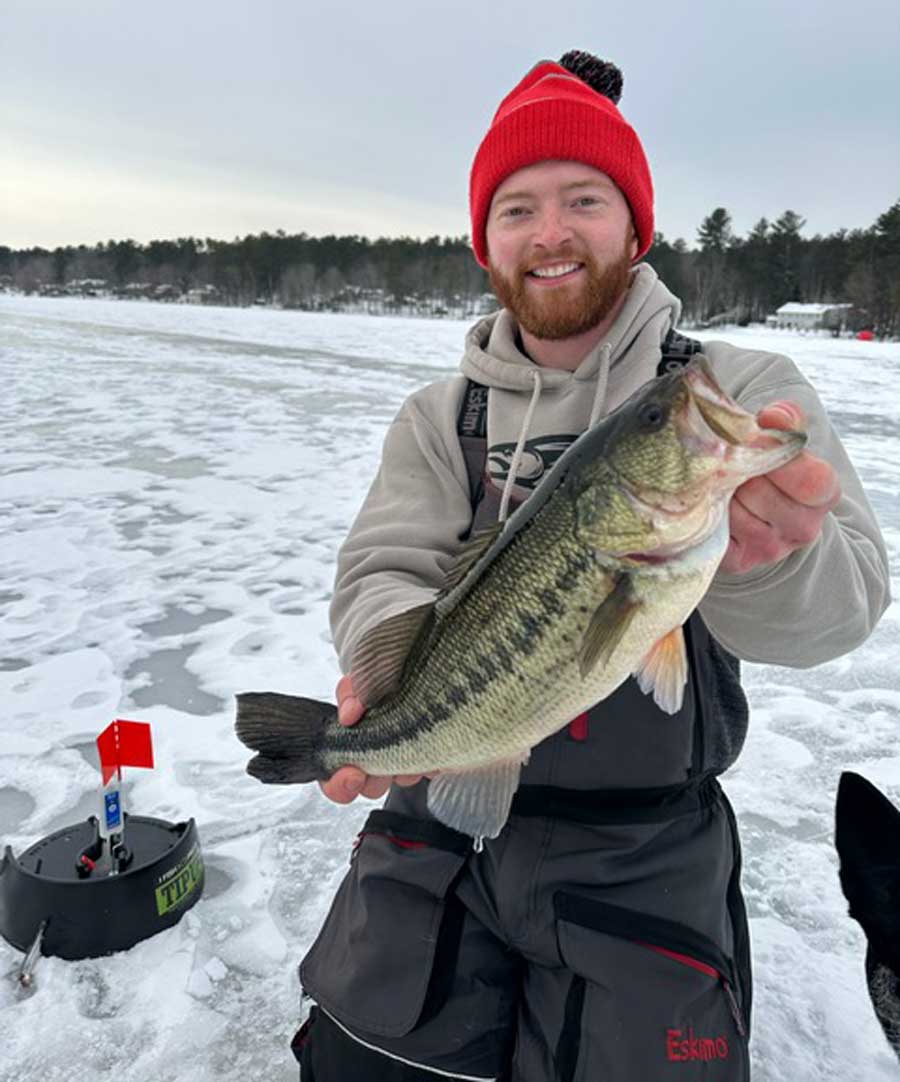Andrew of Sebago Bait  with largemouth