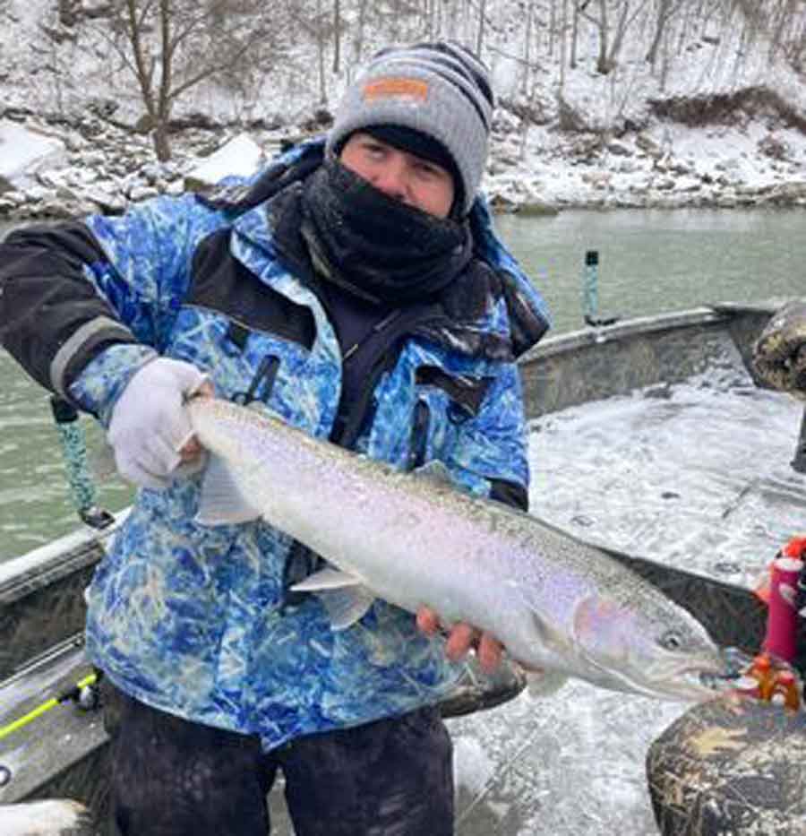 Capt. Nick Calandrelli Roger Tobey Memorial steelhead