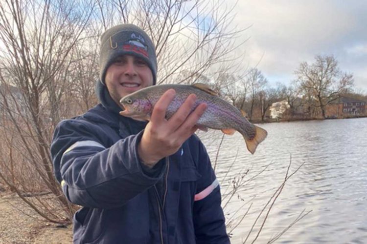 Jordan Lavino rainbow trout