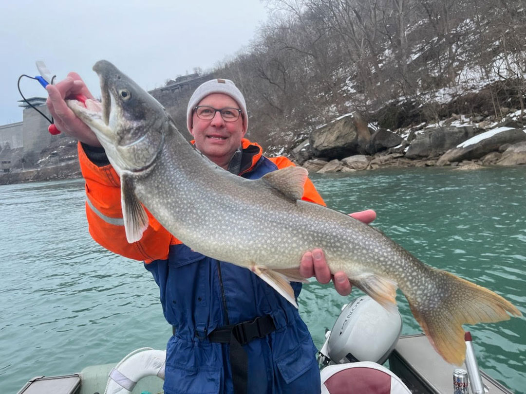 Matt Yonkin lake trout