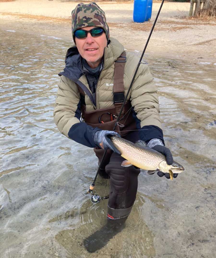 Rick Holebrook tiger trout