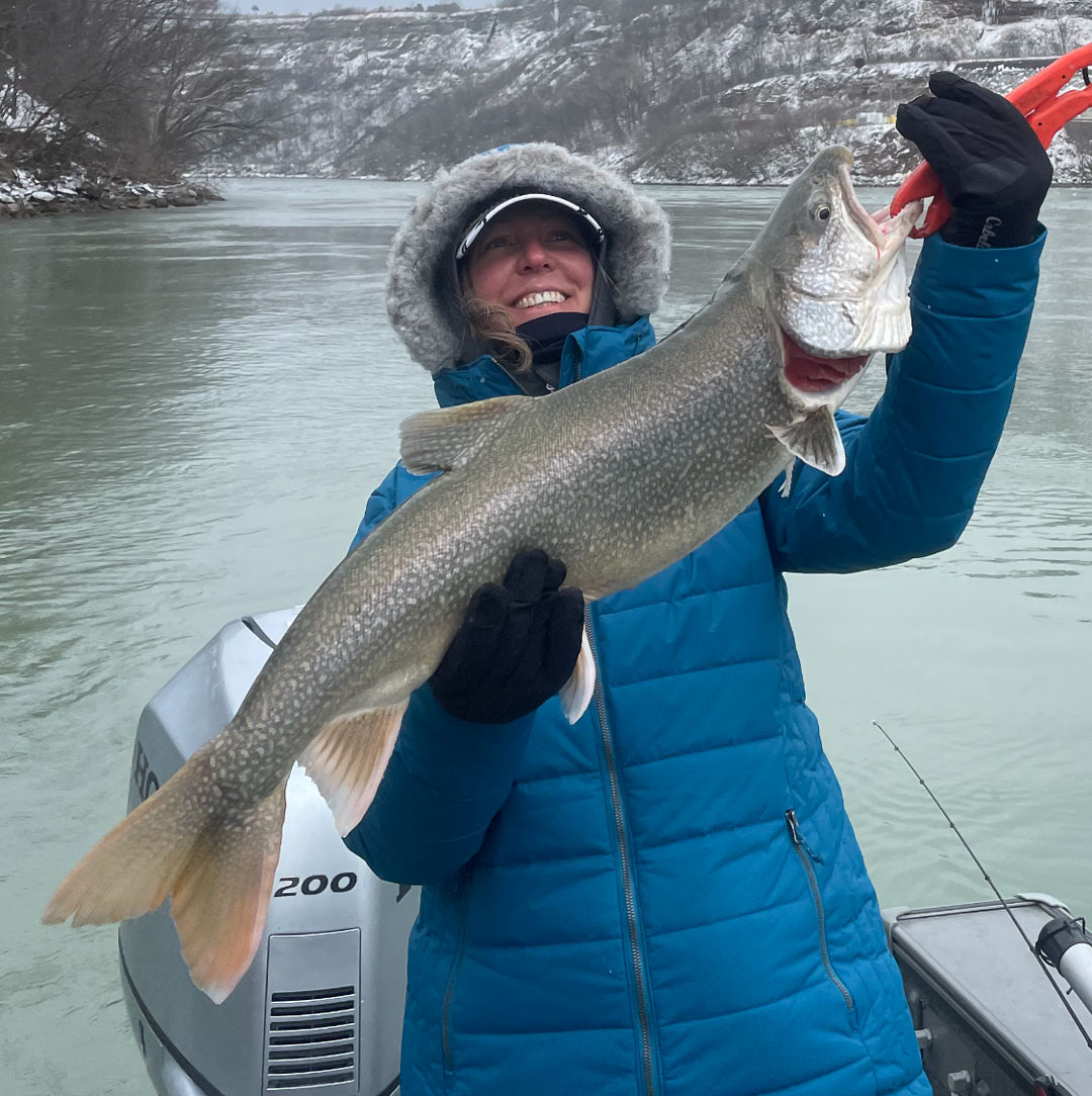 Stephanie Hess lake trout